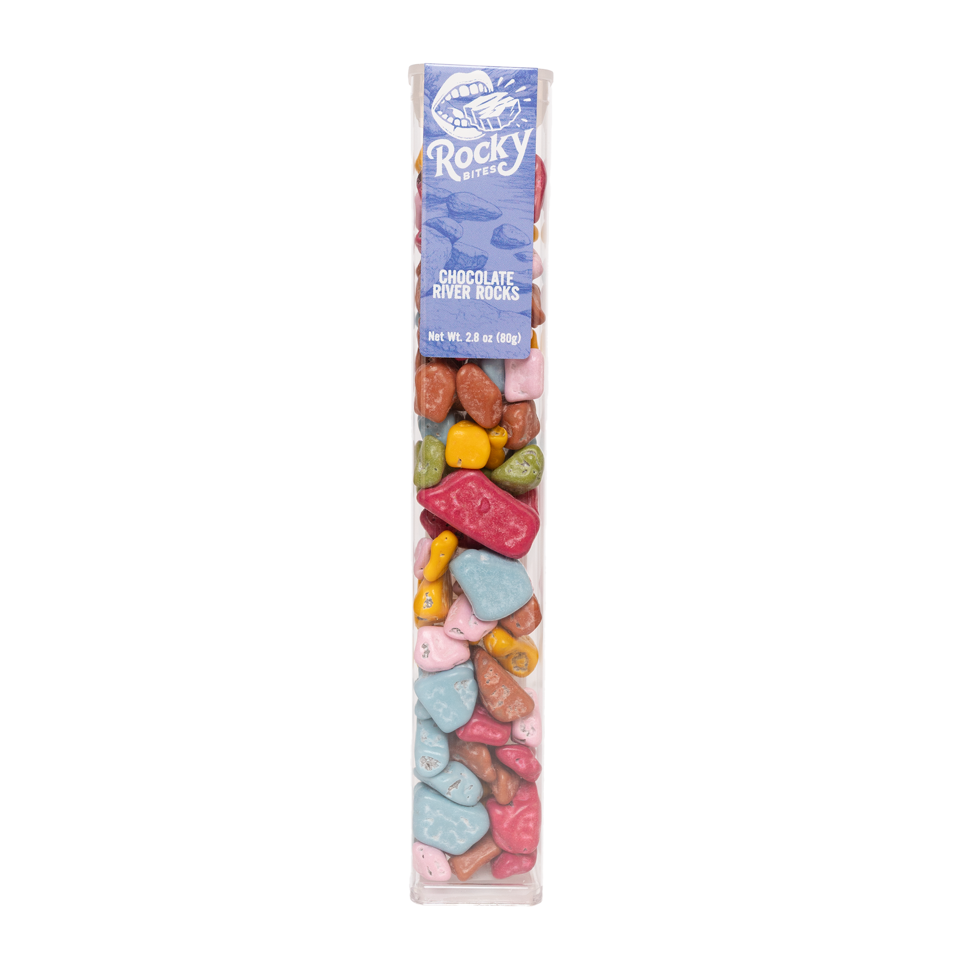 Chocolate Colorful Candy River Rocks