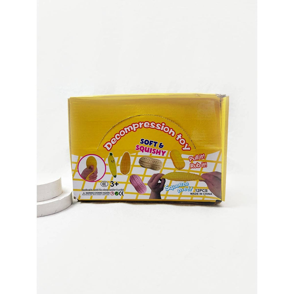 Corn Shaped Maltose Texture Stress Relief Squeeze Toy