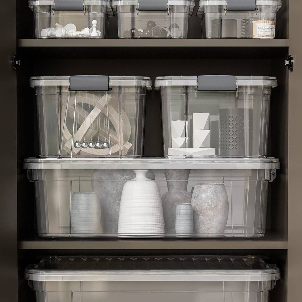 Superio Clear Closet Storage Organizing Container - M/L Size