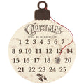 Vintage Christmas Wall Countdown