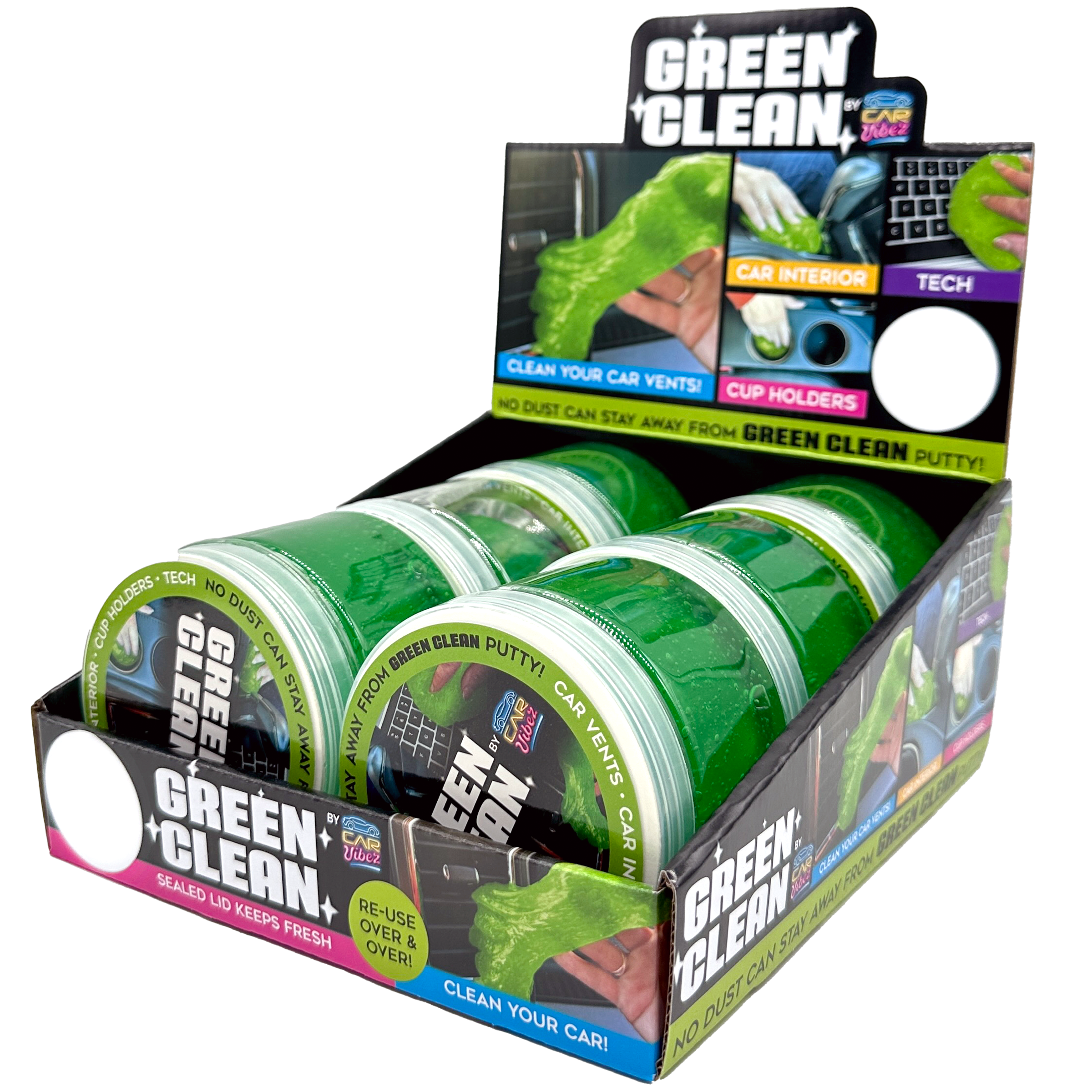 Car Vibez Green Cleaning Car Putty