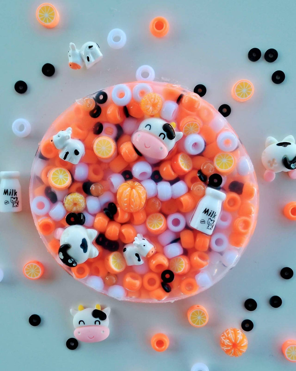 Orange Moo-sicle - Picking Pad - Fidget Toy