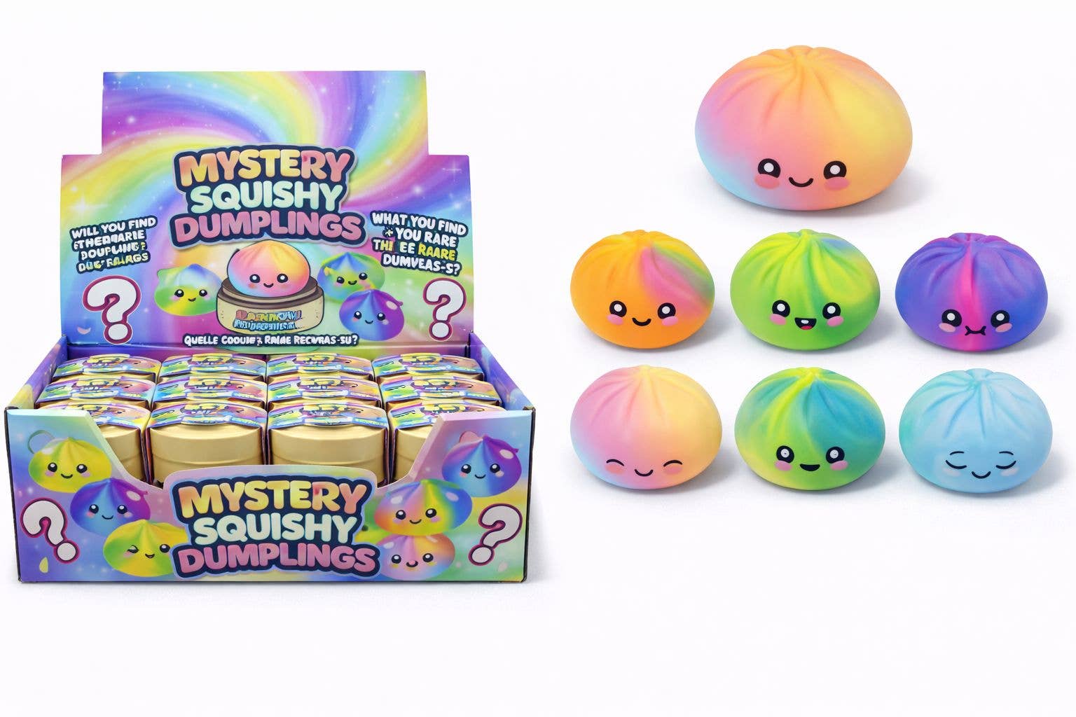 Mystery Squishy Dumpling - Tie Dye