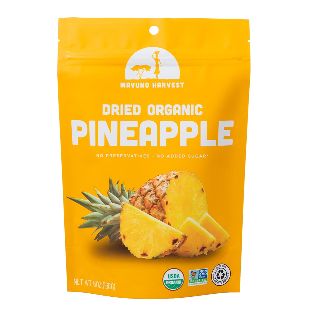 Organic Dried Pineapple