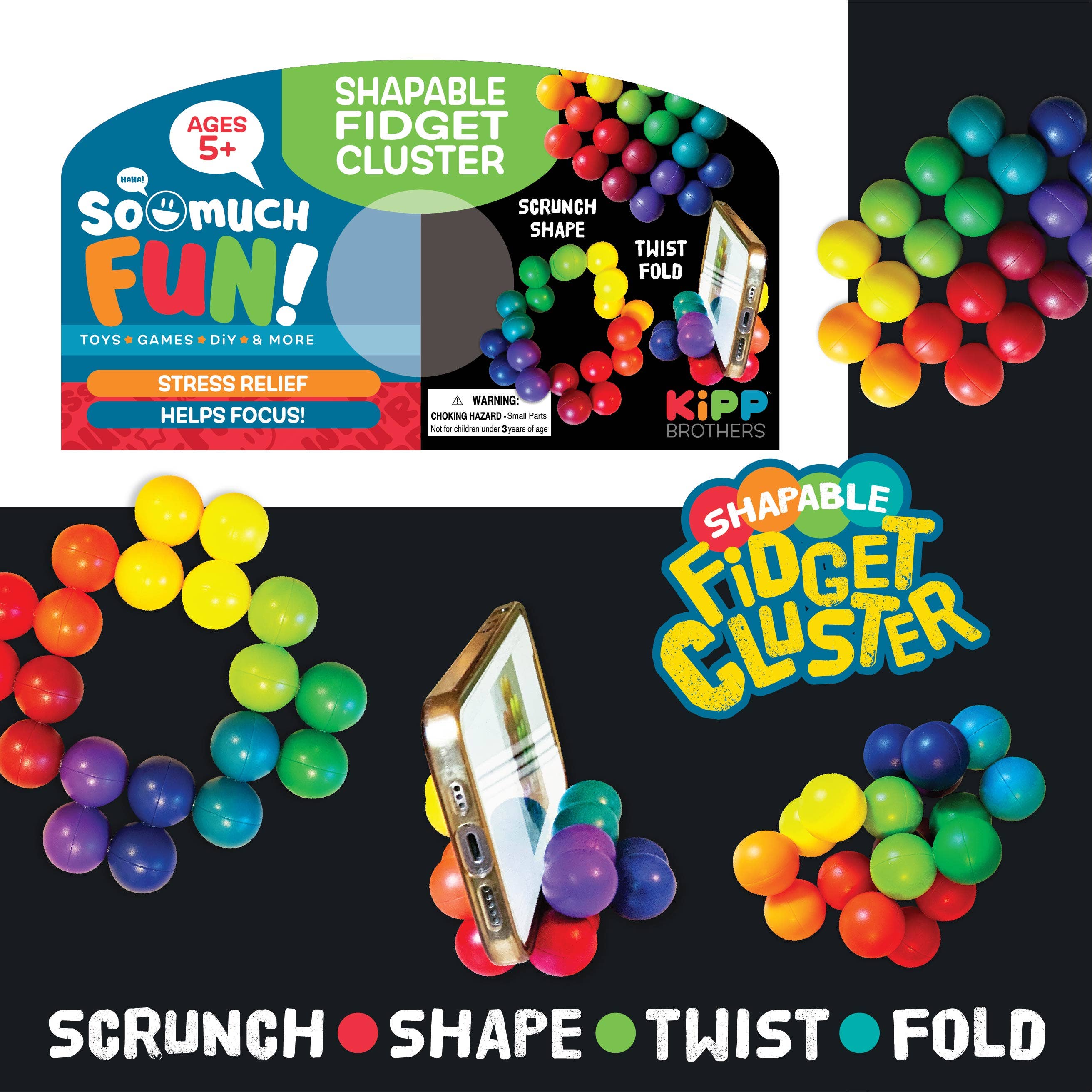 So Much Fun! Fidget Cluster Shape Toy