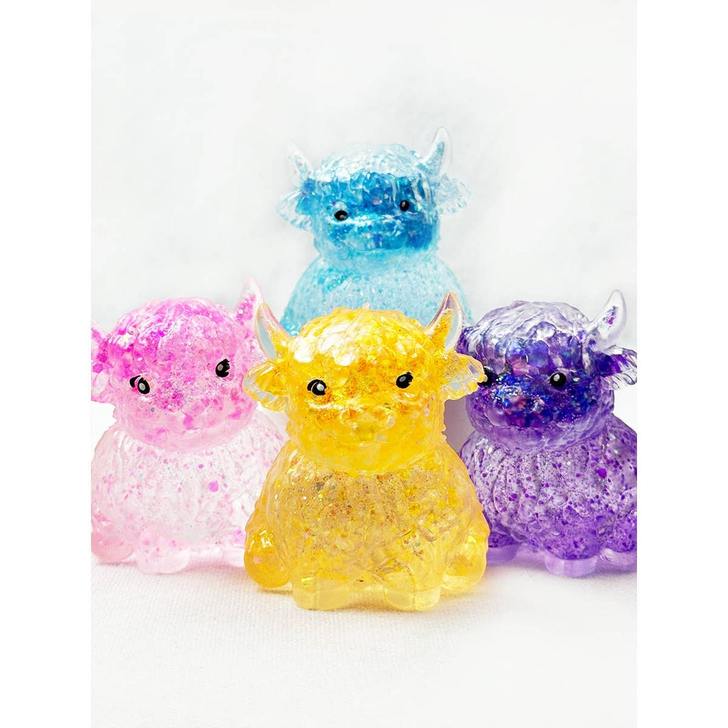 Highland Cow Maltose Squishy Toy