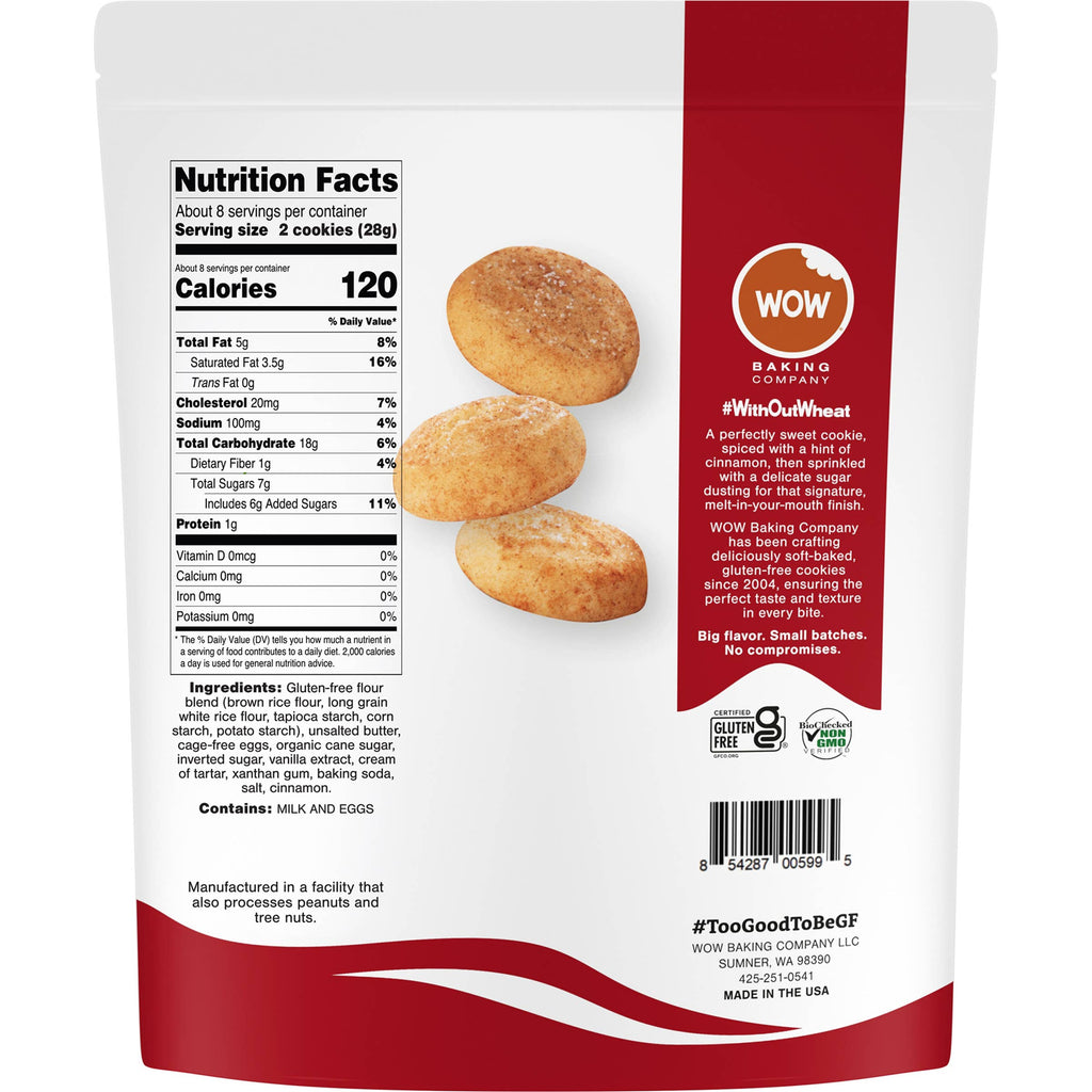 Gluten-Free Snickerdoodle Resealable Bag
