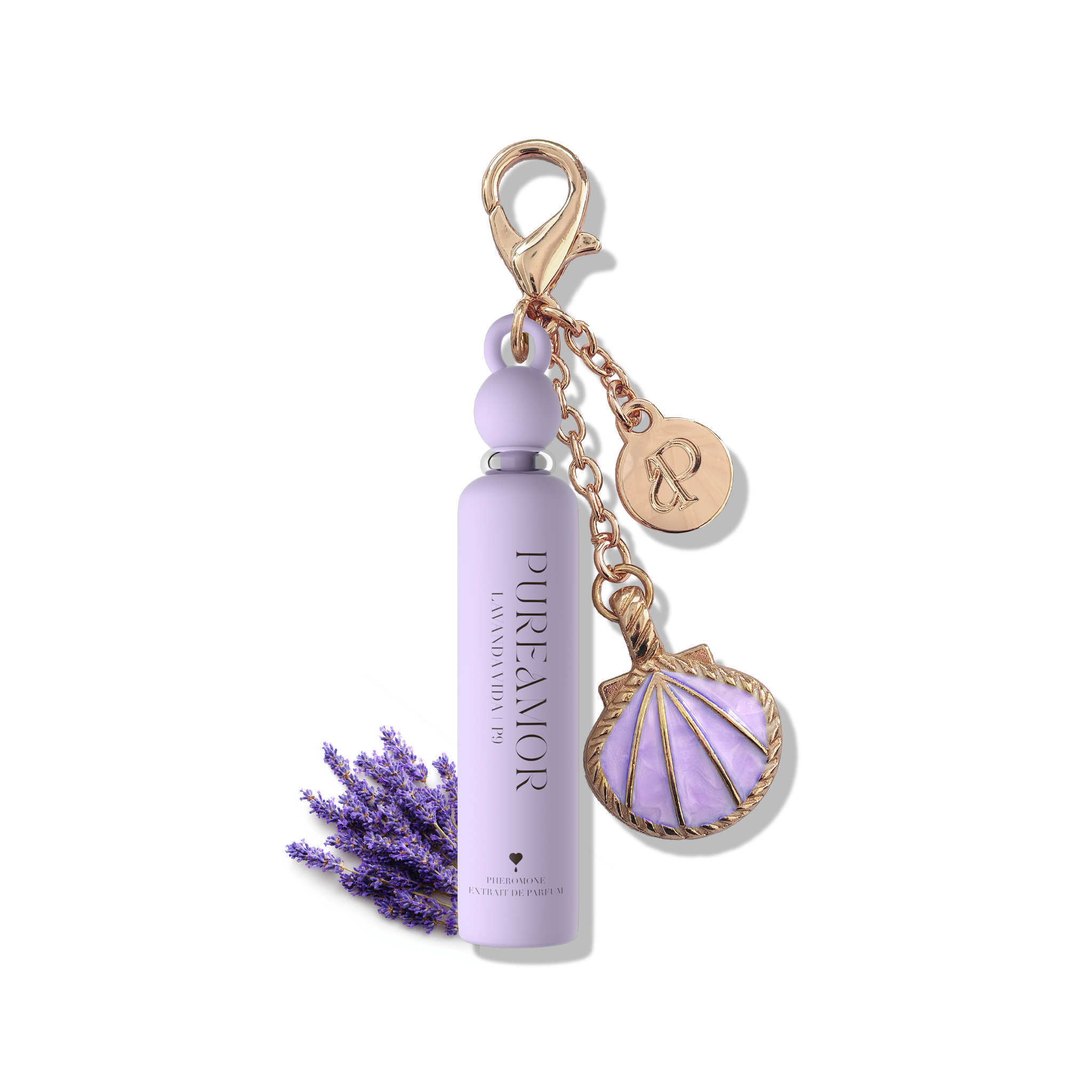 Lavanda Vida Pheromone Perfume Oil Keychain - 2ml Mini