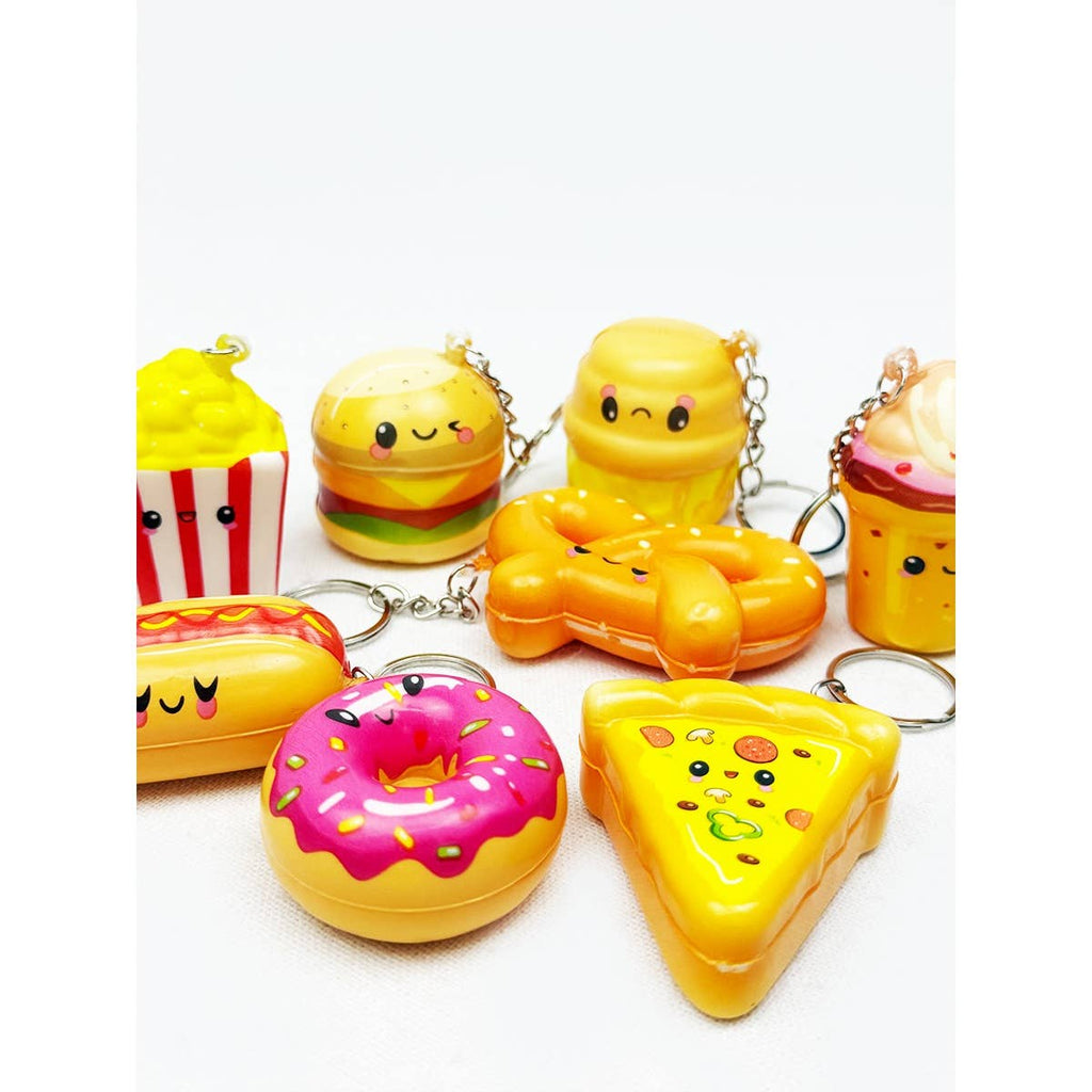 Slow Rising Fast Food Collection Squishy Keychain