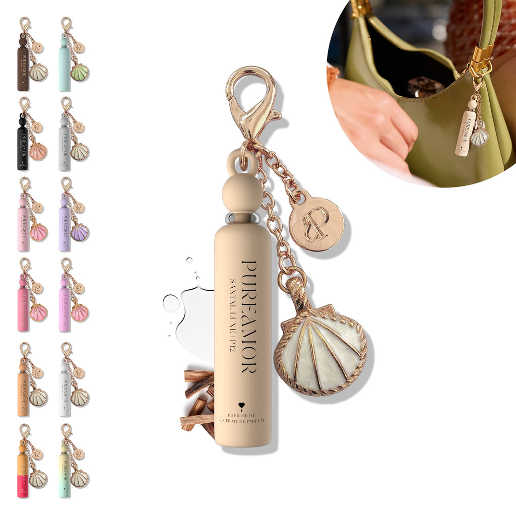 Santal Luxe Pheromone Perfume Oil Keychain - 2ml Mini