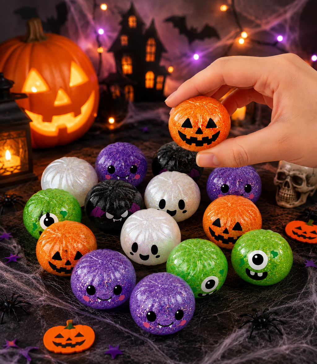 Fun Doh Petite Spooky Halloween Squishy Dumpling- 12/Display