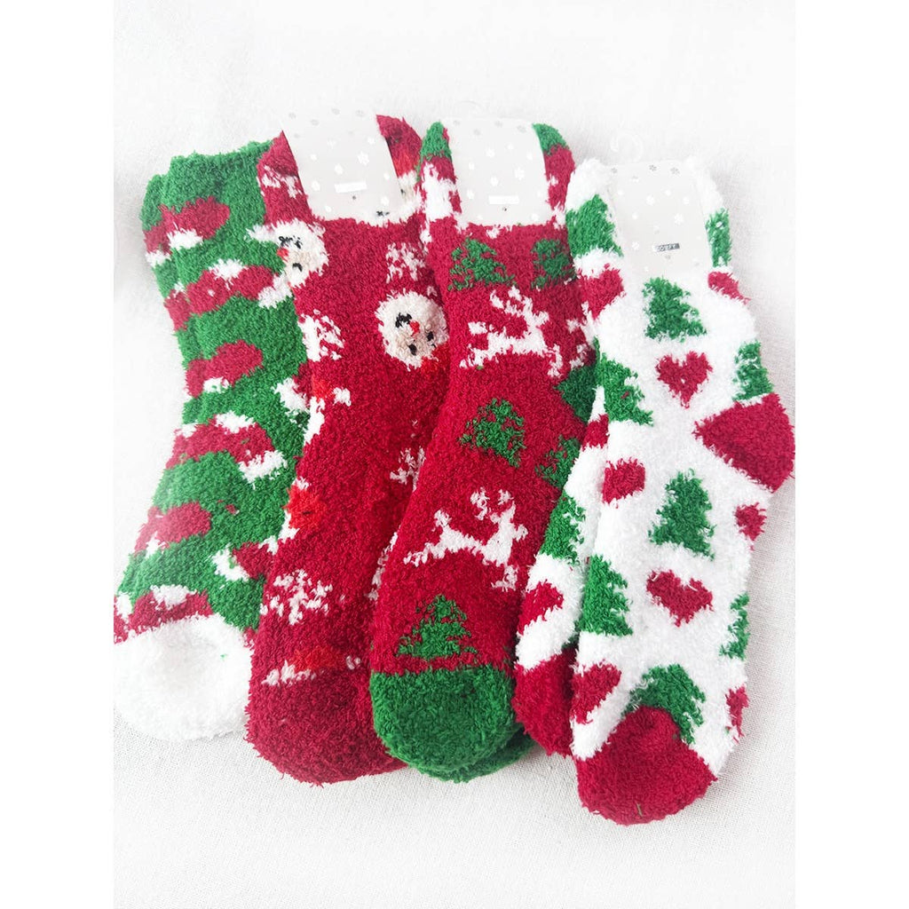 Soft and Cozy Christmas Theme Socks