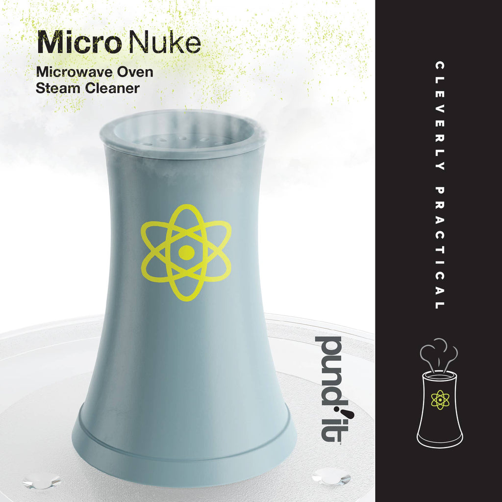 Pund'it Micro Nuke, Microwave Steam Cleaner and Deodorizer