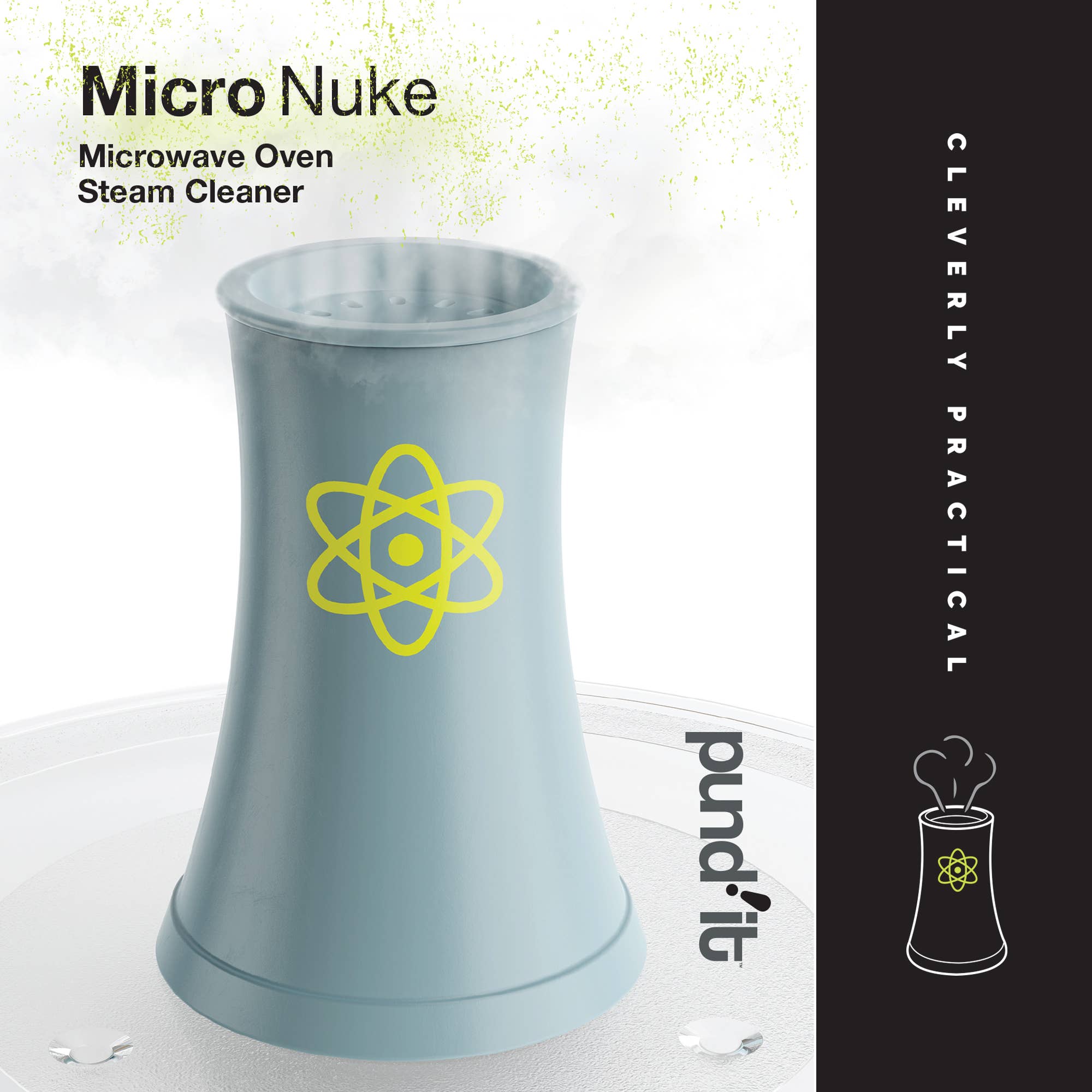 Pund'it Micro Nuke, Microwave Steam Cleaner and Deodorizer