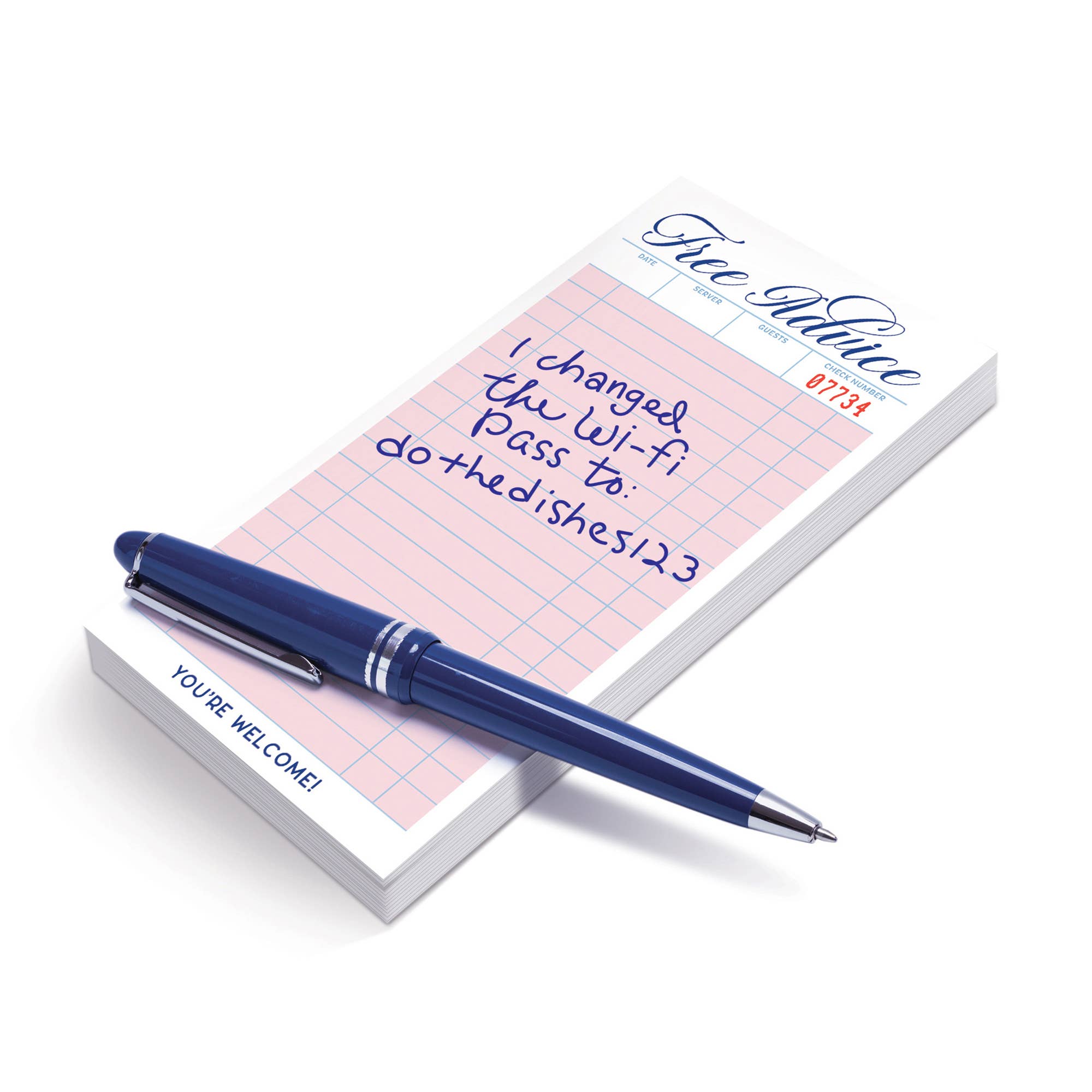 CHECK YOURSELF Guest Check Sticky Notes