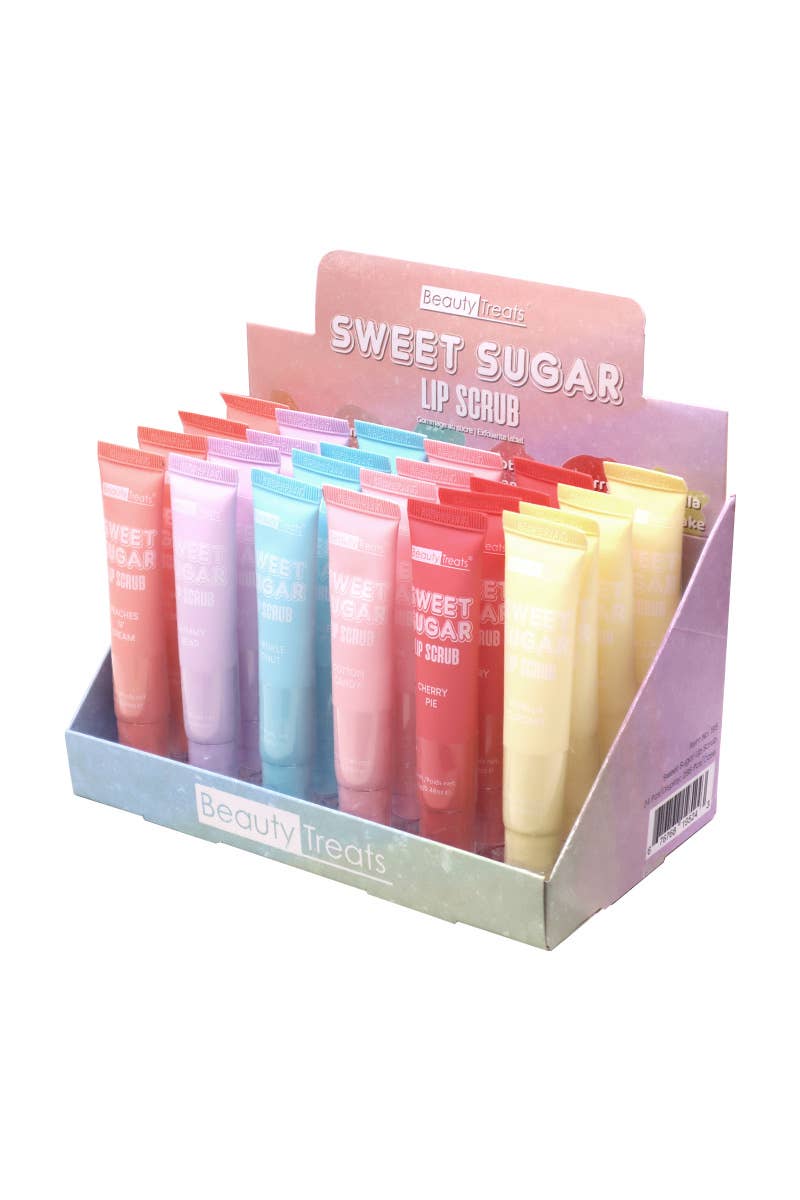 Beauty Treats 195 Sweet Sugar Lip Scrub - 24pc