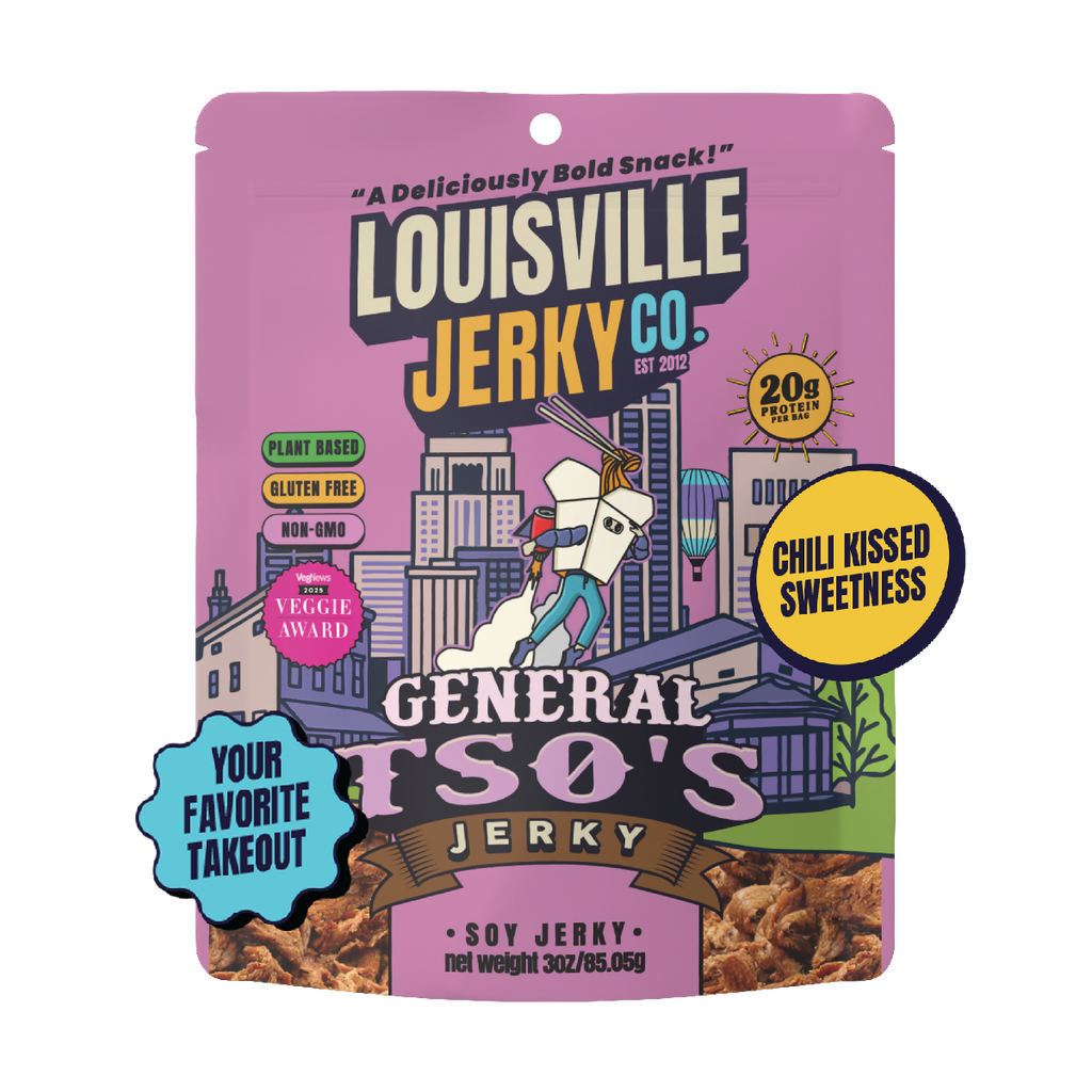 Vegan & Plant Based General Tso's Jerky 3 oz