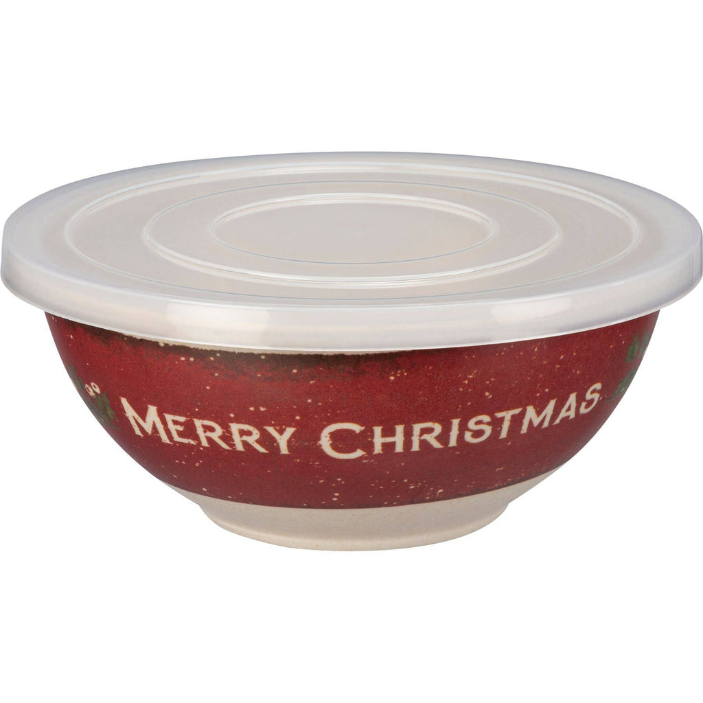 Merry Christmas Bowl Set