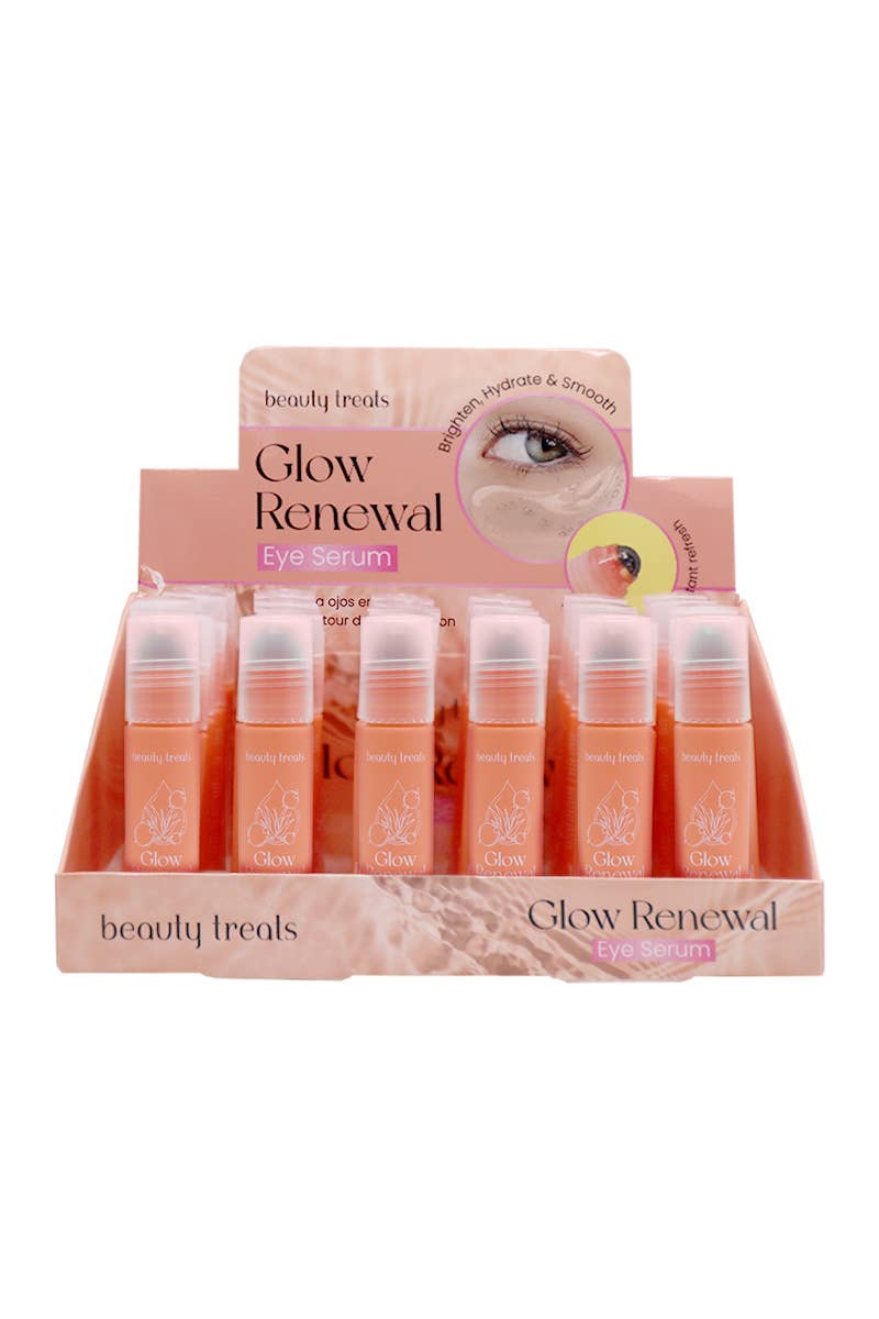 Beauty Treats 112 Glow Renewal Eye Serum Roller - 24 PCS