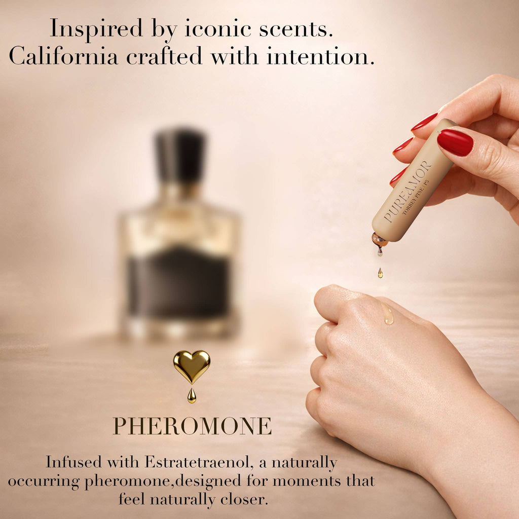 Torrey Pine Pheromone Perfume Oil Keychain - 2ml Mini
