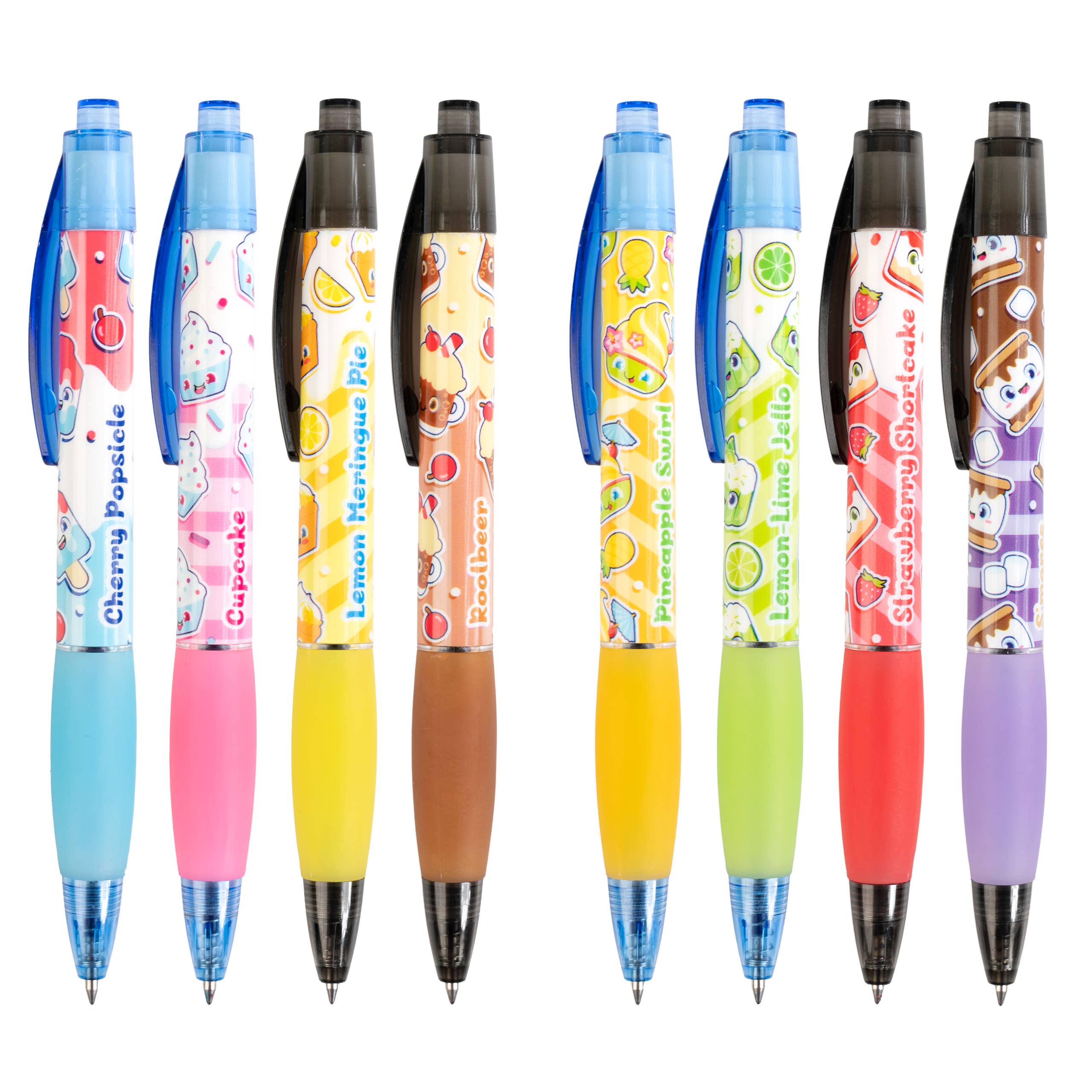 Dessert Smens Set of 4- Scented Grip Pens