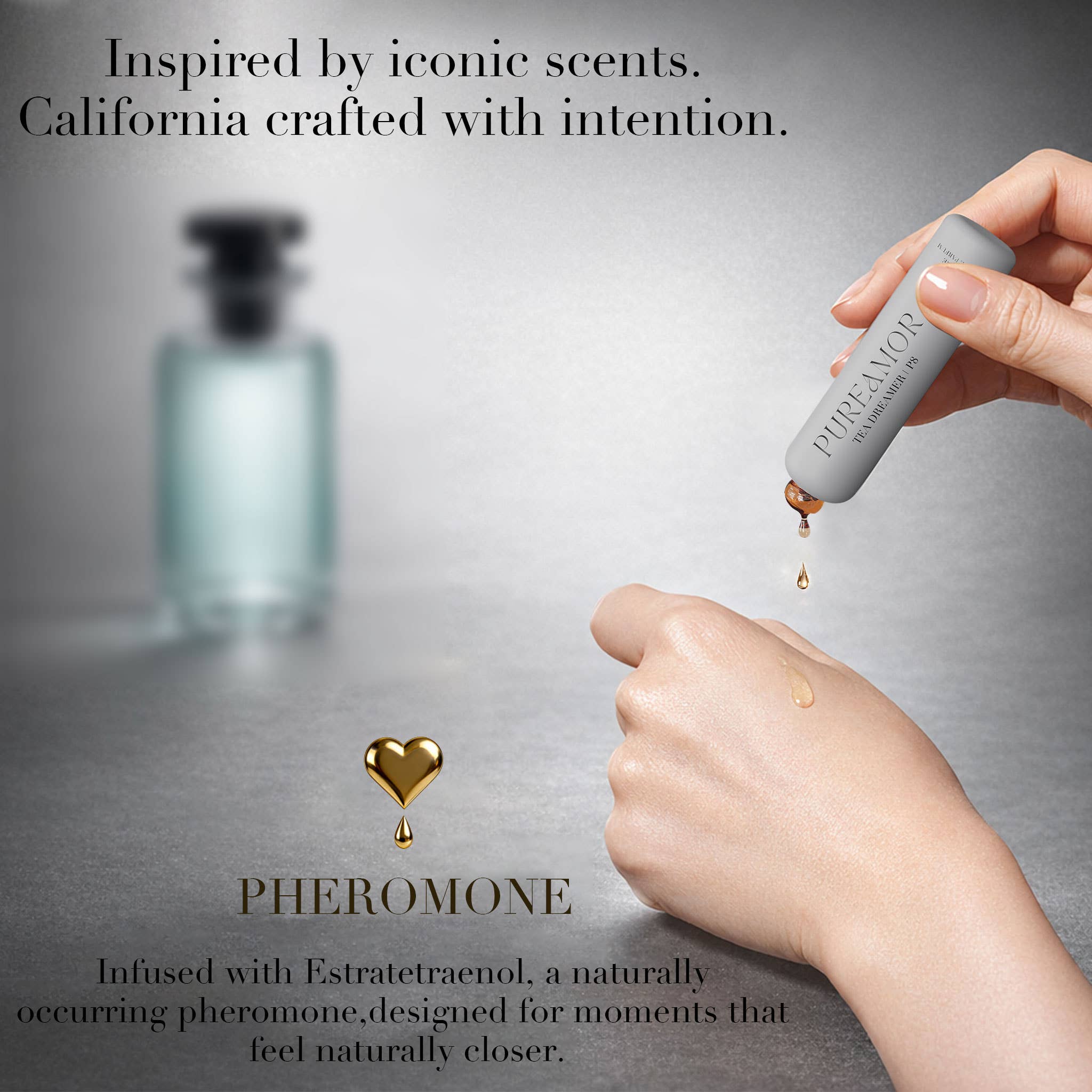 Tea Dreamer Pheromone Perfume Oil Keychain - 2ml Mini