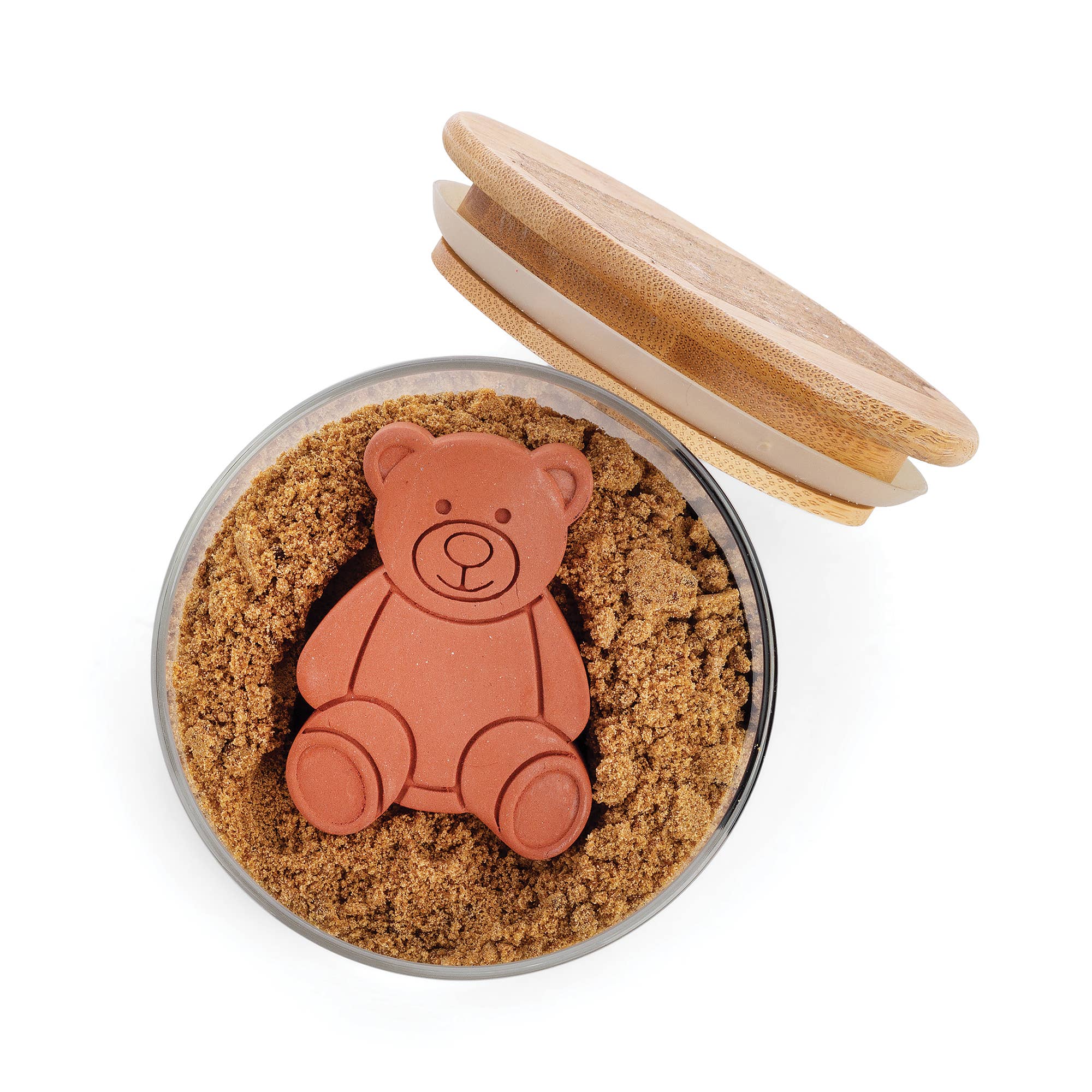 Fox Run Terracotta Brown Sugar Bear Keeper & Saver, 2.5"