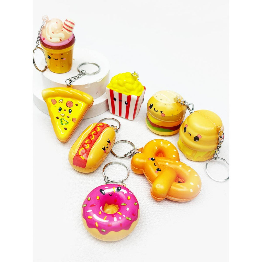 Slow Rising Fast Food Collection Squishy Keychain