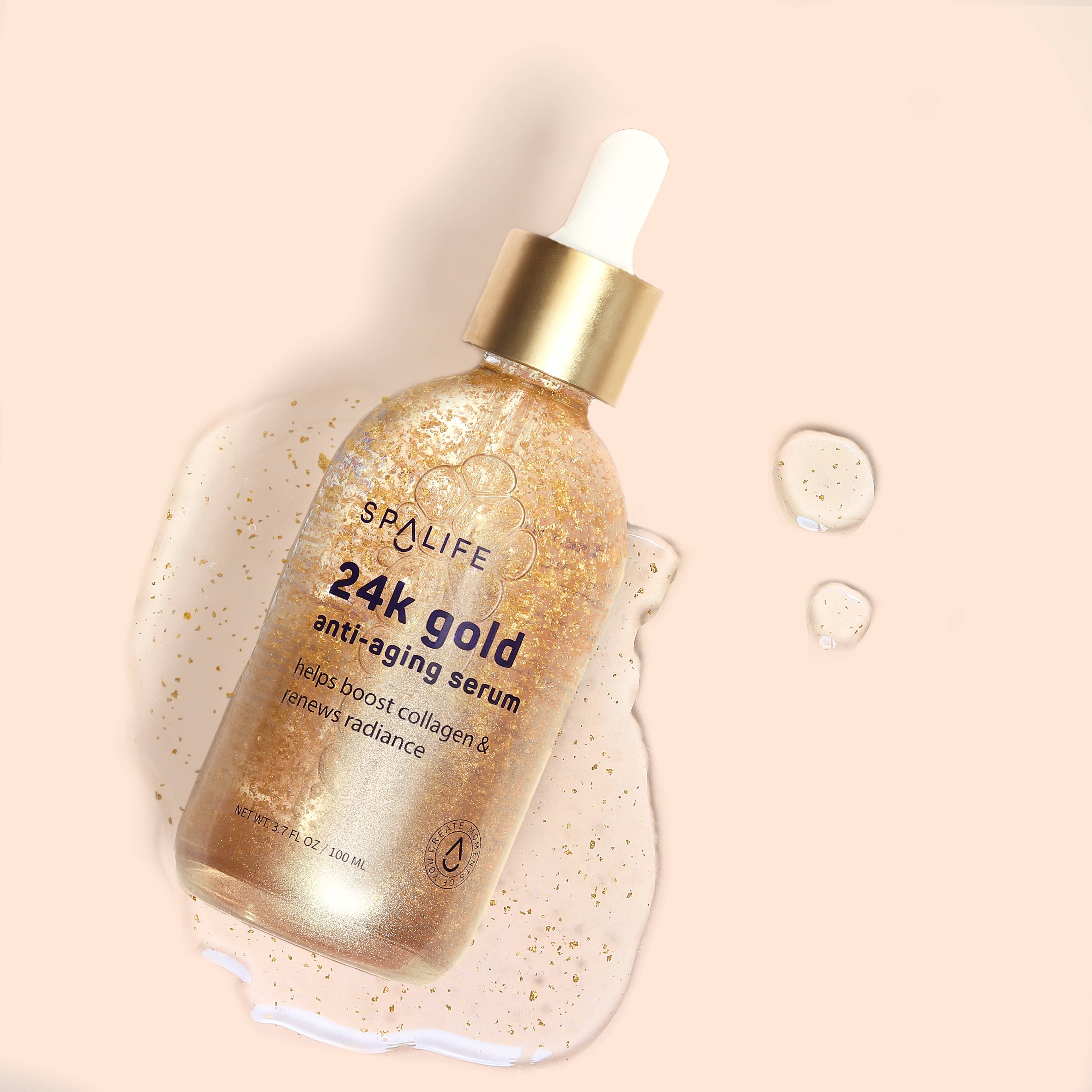 24k Gold Collagen Anti-Aging Serum | Korean Skincare
