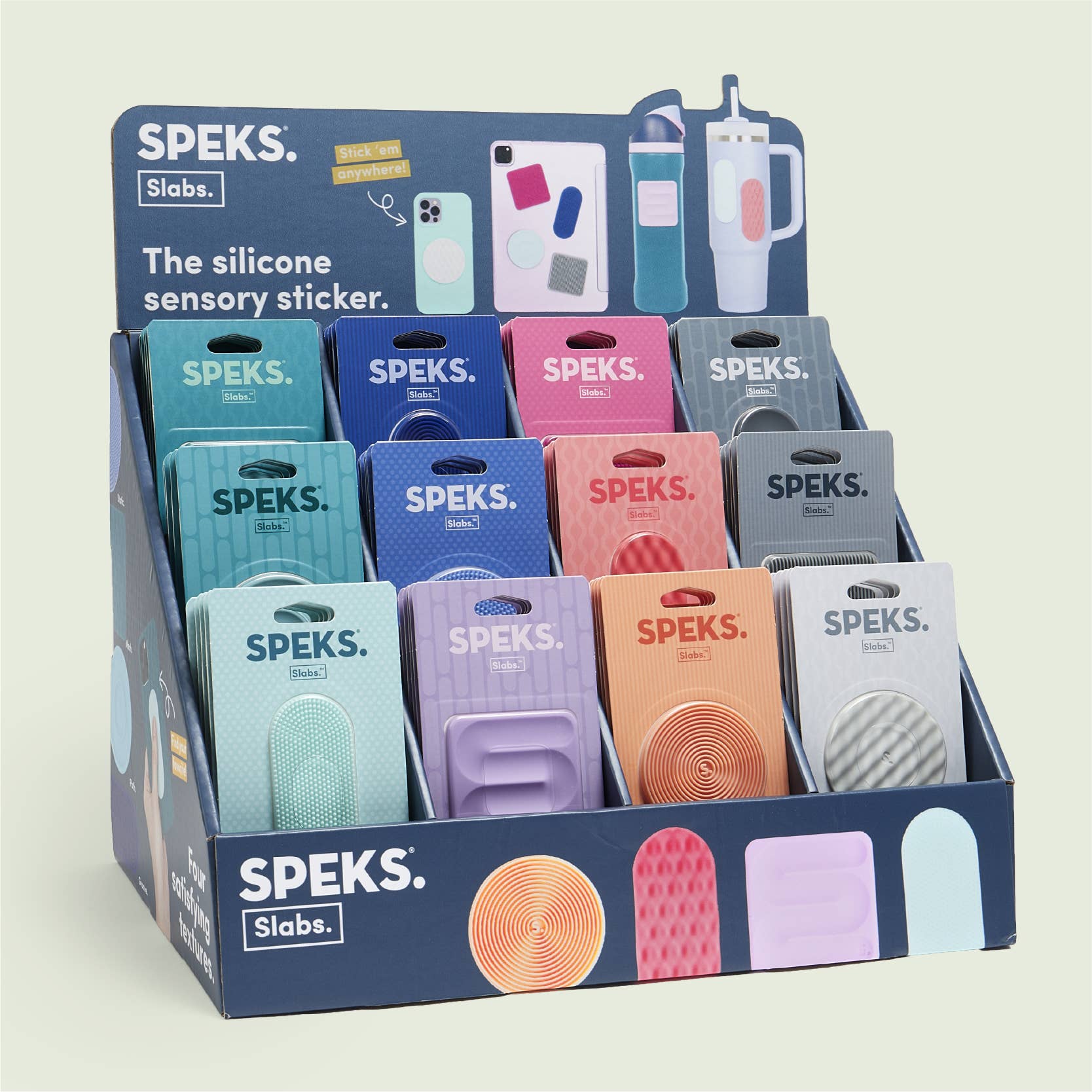 Slabs Silicone Sensory Sticker