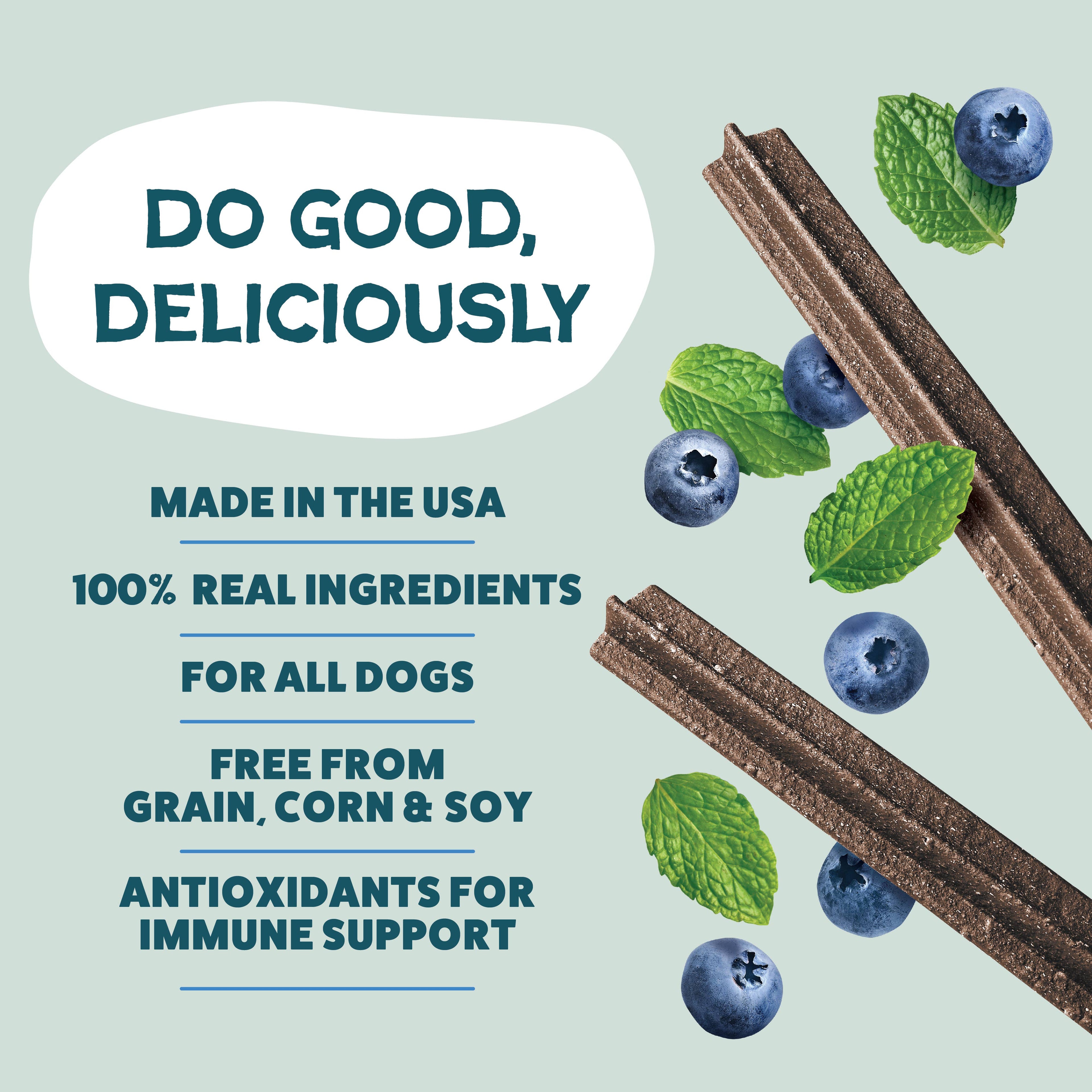 The Tooth Berry Dental Sticks Dog Treats