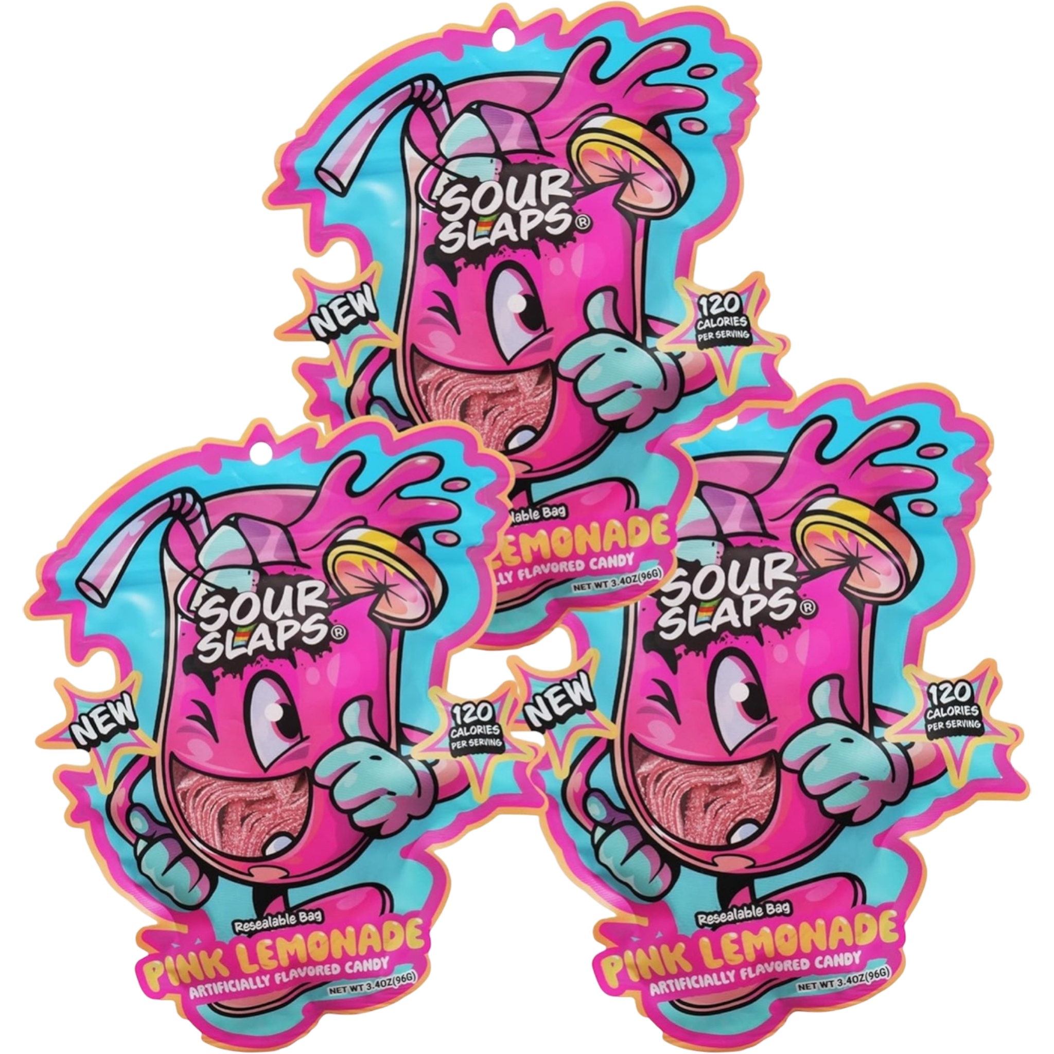 Sour Slaps Pink Lemonade