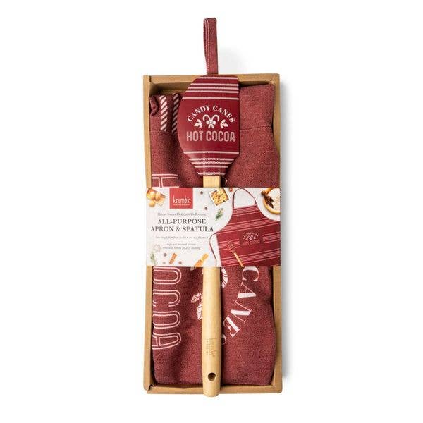 Home Sweet Holidays All-Purpose Apron & Spatula Set