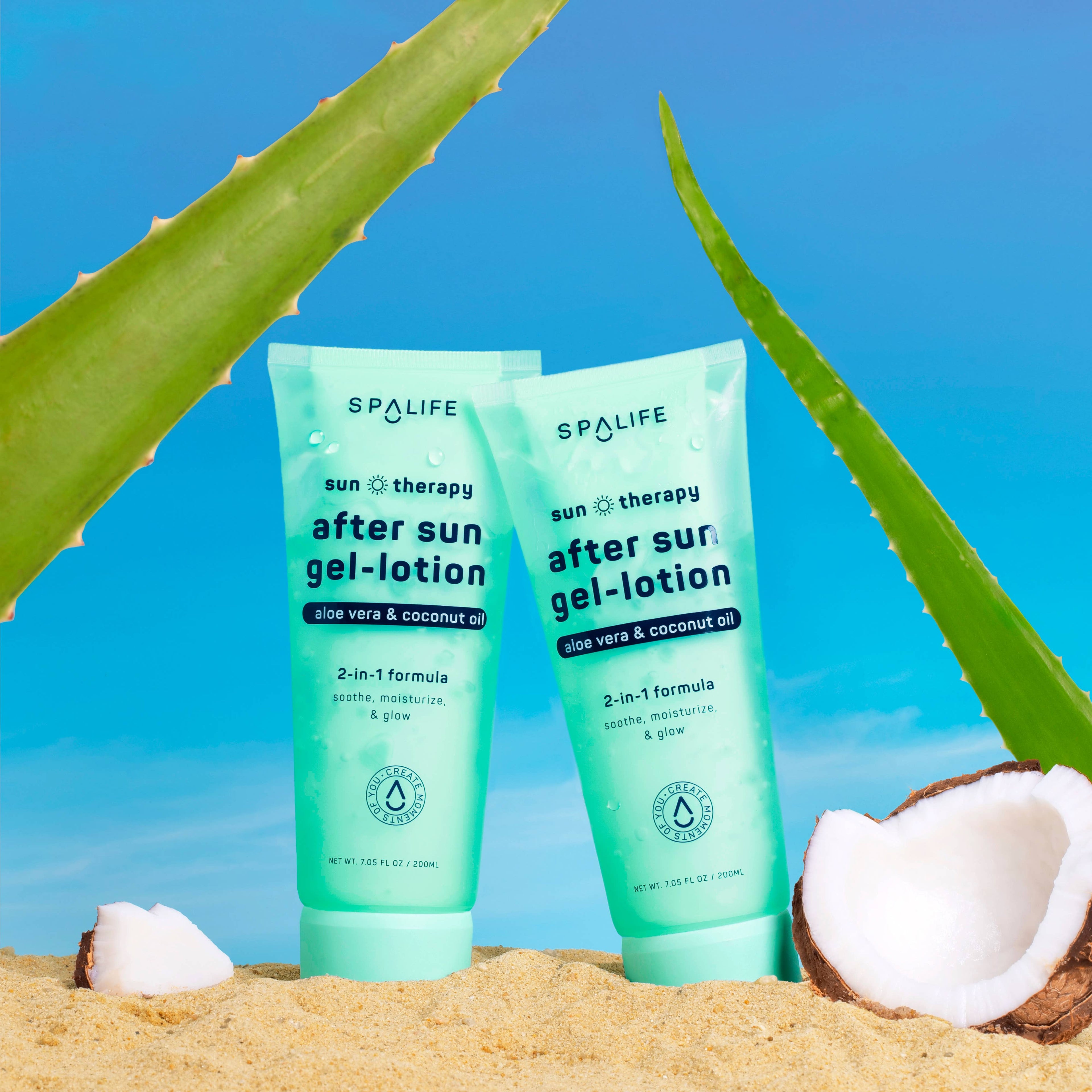 After Sun Gel-Lotion 2 in1 Formula Aloe Vera & Coconut Oil