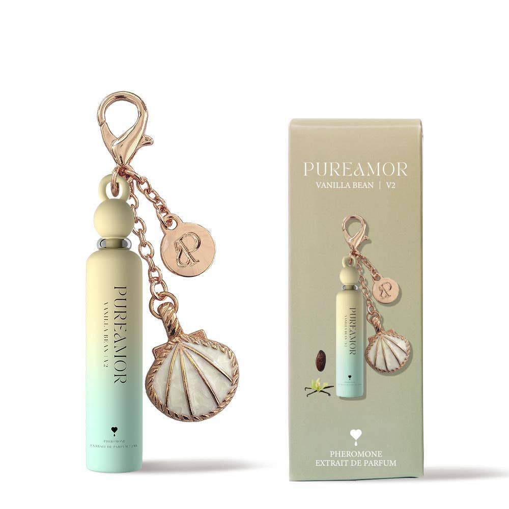 Vanilla Bean Pheromone Perfume Oil Keychain - 2ml Mini