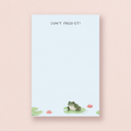 Don't Forget! — Lily Pad And Frog Pun To-Do List Notepad
