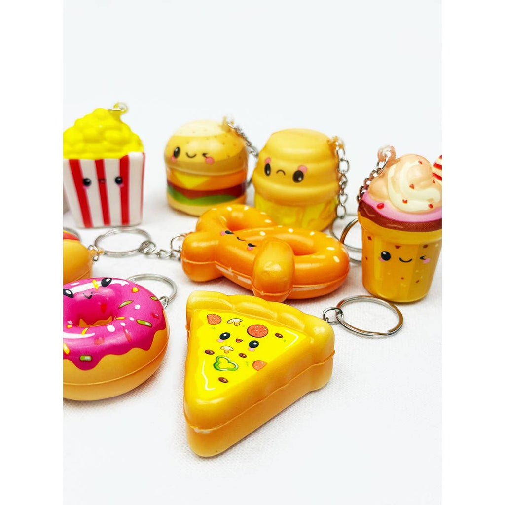 Slow Rising Fast Food Collection Squishy Keychain