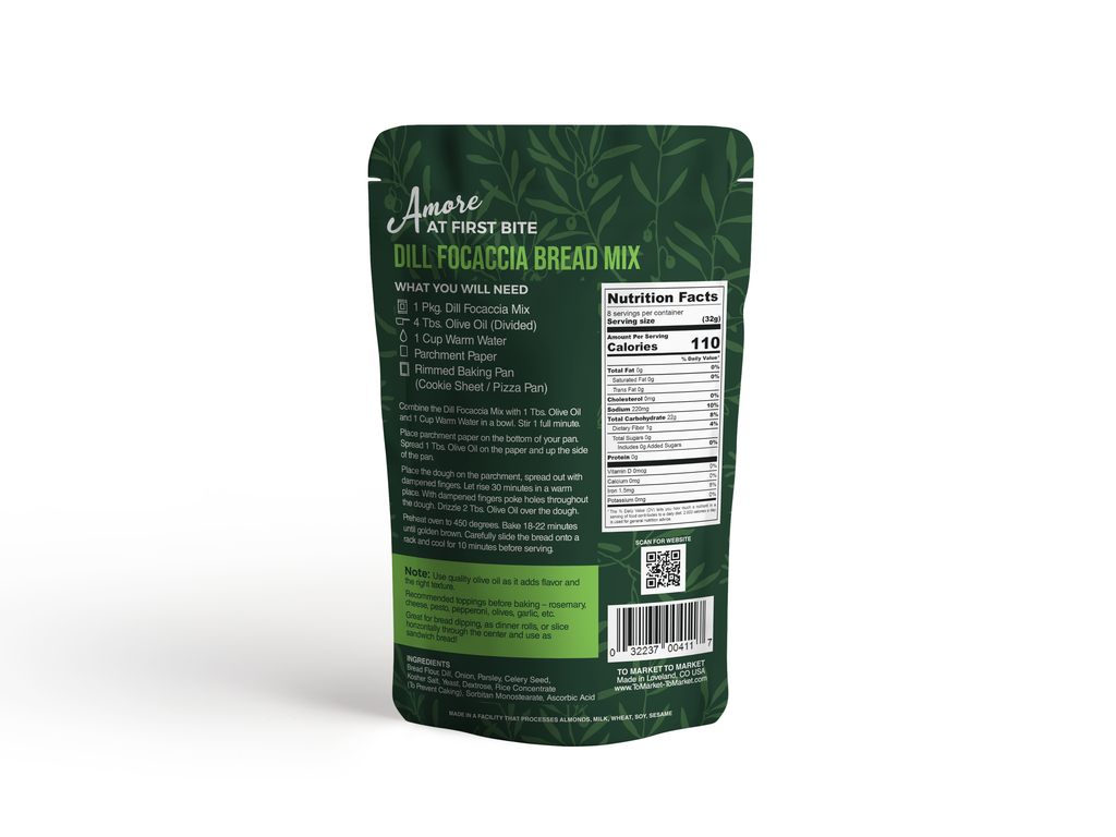 Dill Focaccia Bread Mix