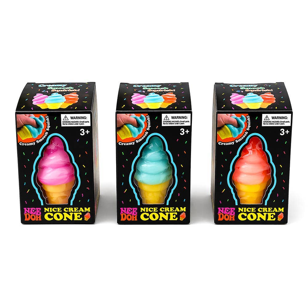 12PCS -No Brand Ice Cream Cone Squishy Stress Relief Toy