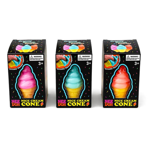 12PCS -No Brand Ice Cream Cone Squishy Stress Relief Toy