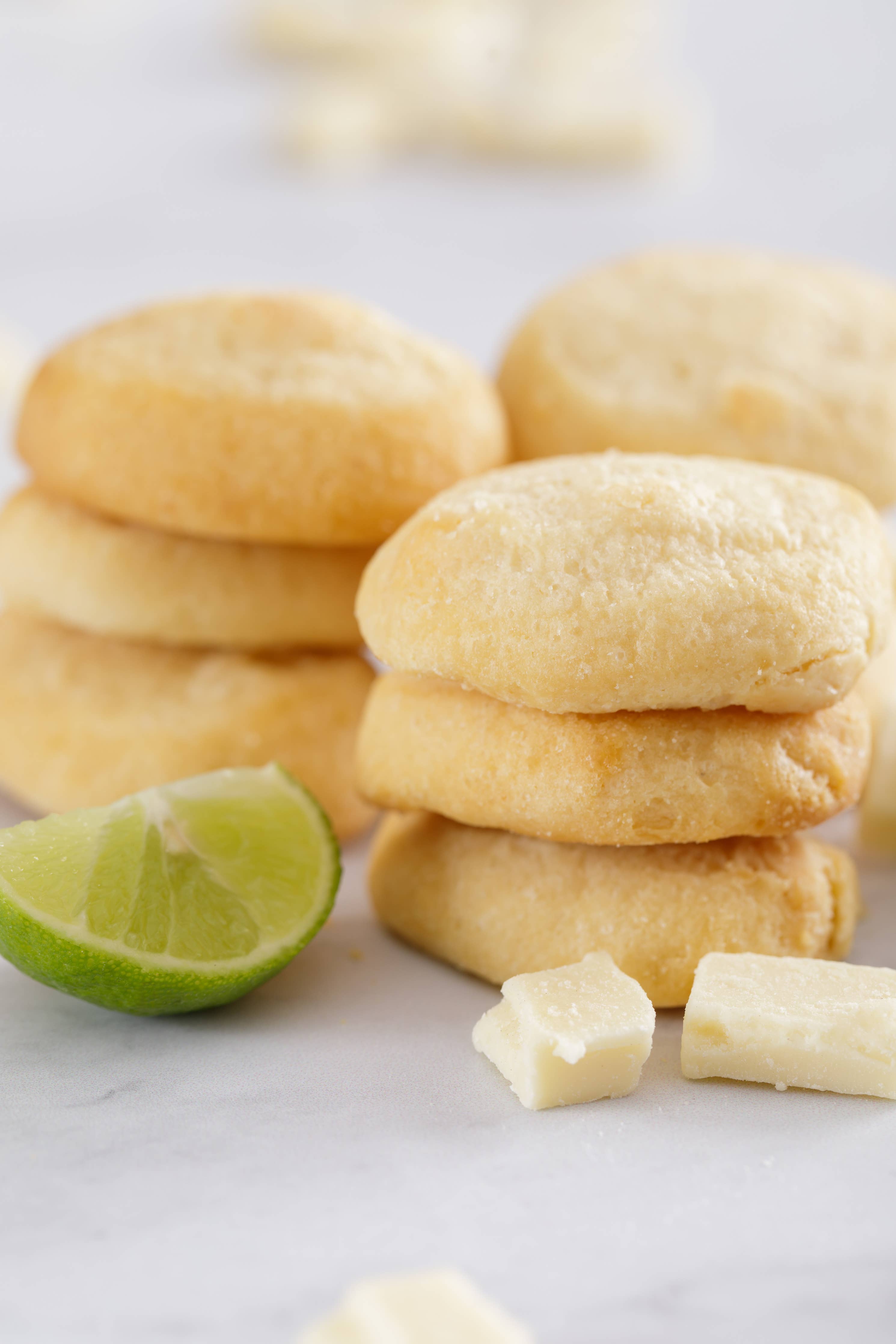 Gluten-Free Key Lime White Chocolate Cookie Resealable Bag