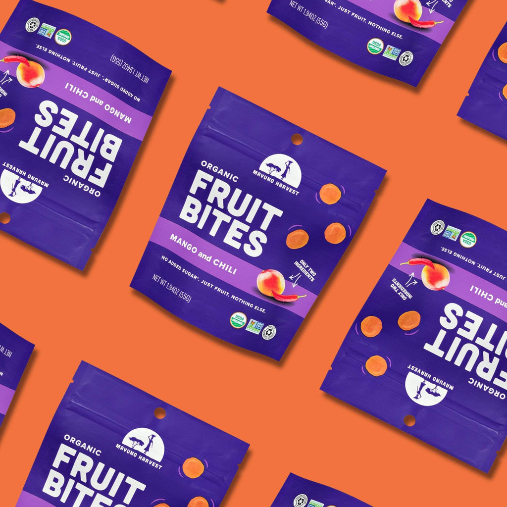 Organic Fruit Bites: Mango & Chili