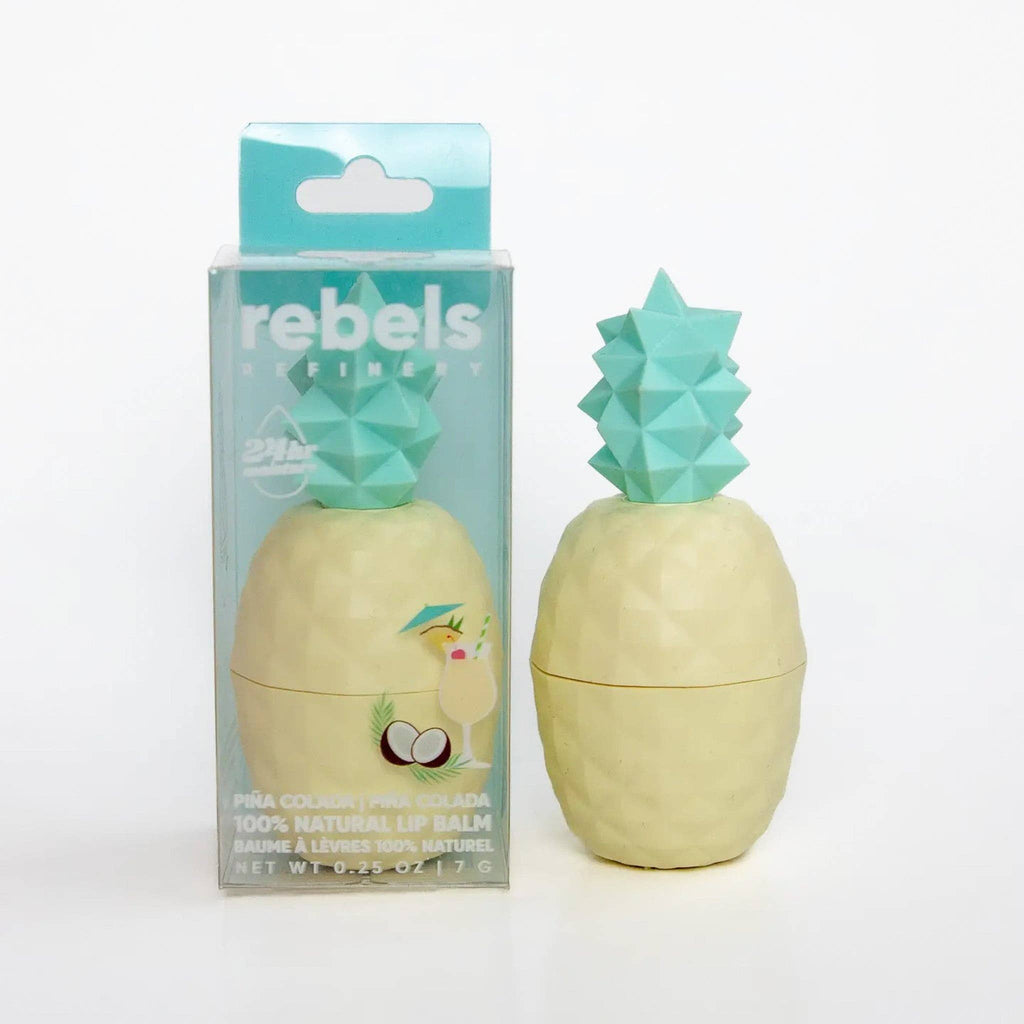 Yellow Pineapple Lip Balm 100 % Natural PINA COLADA