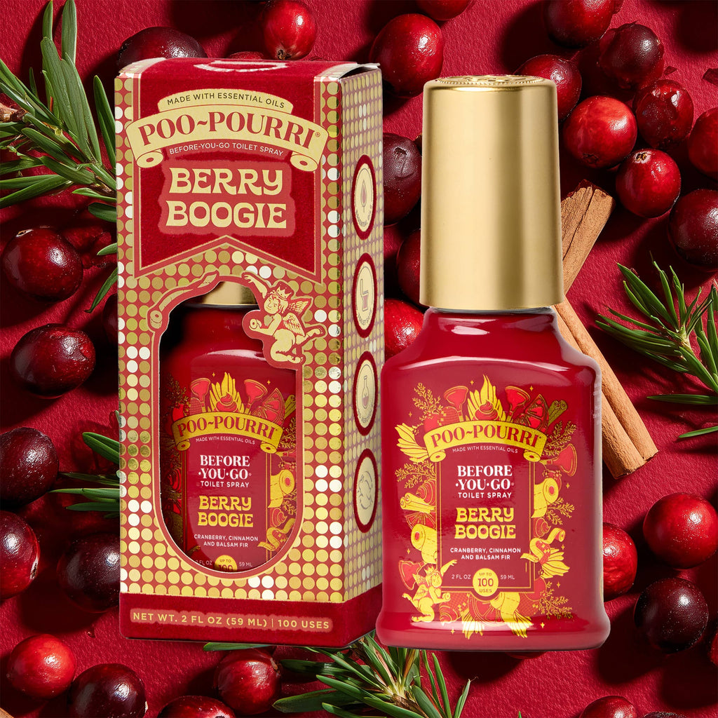 Holiday Poo~Pourri - Berry Boogie  2 oz Boxed