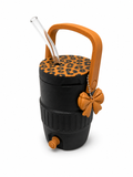 Leopard Print 12 oz Can Cooler Coozie