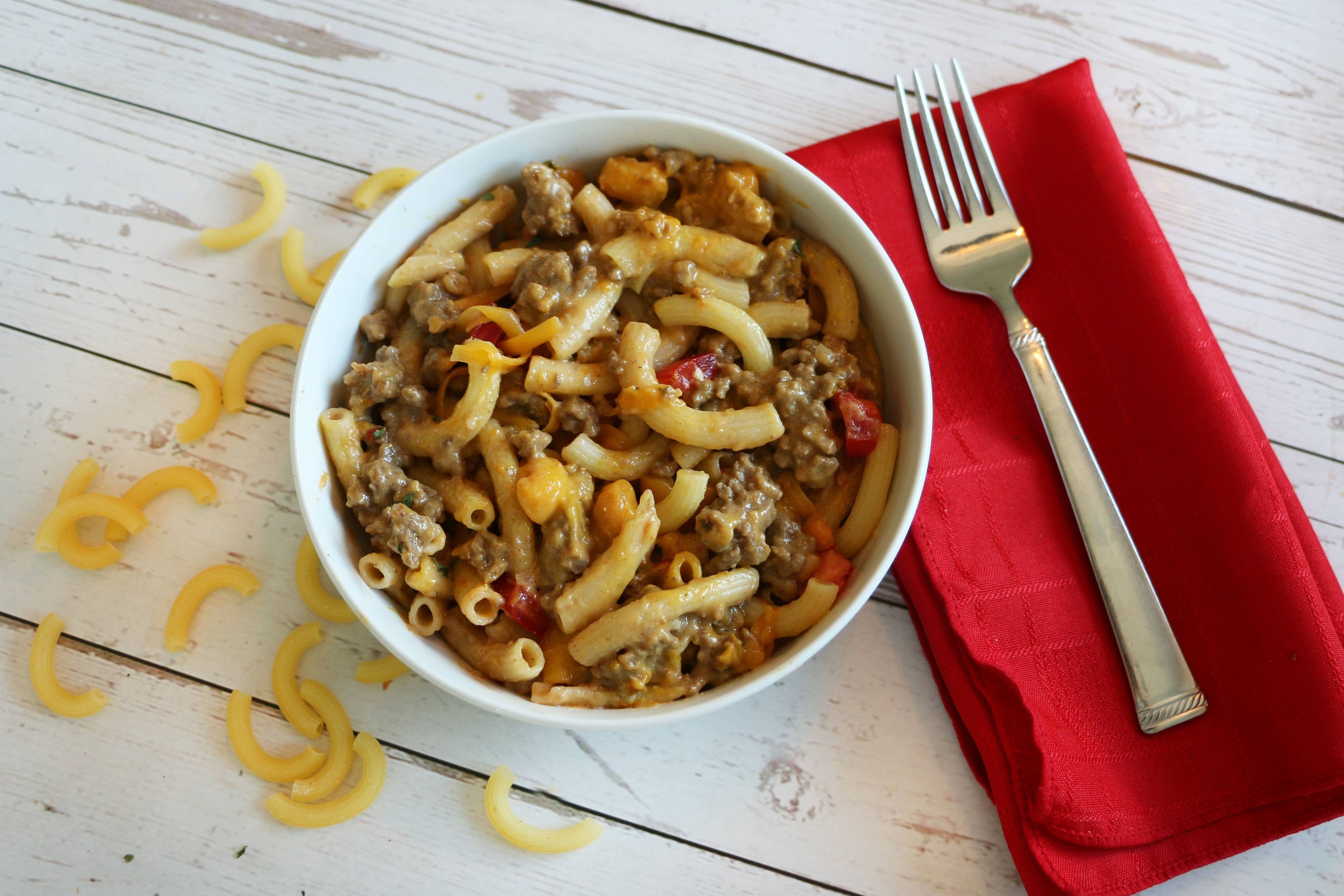 Gluten-Free Cheeseburger Skillet Meal