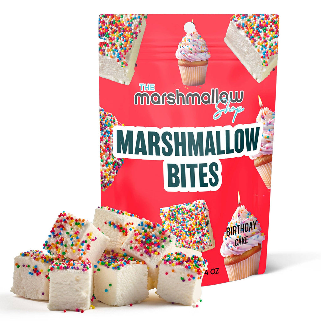 BIRTHDAY CAKE MARSHMALLOW BITES