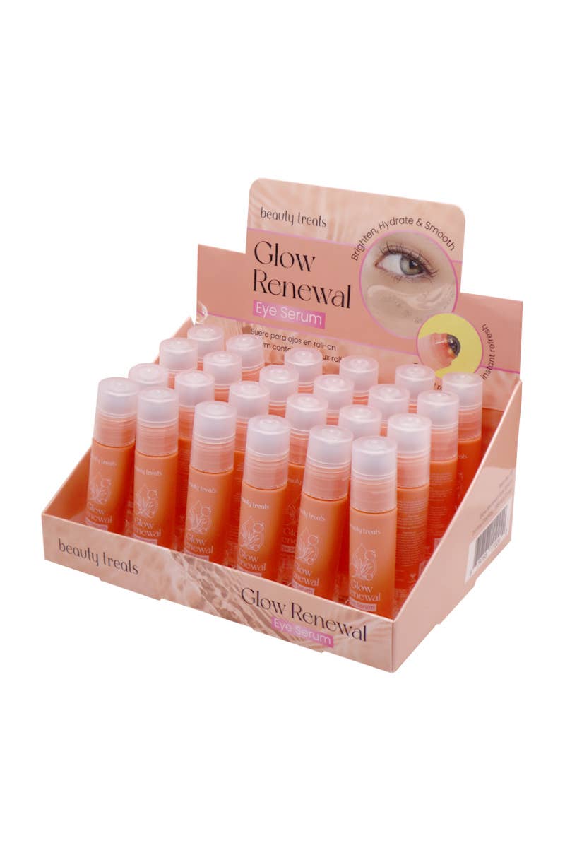 Beauty Treats 112 Glow Renewal Eye Serum Roller - 24 PCS