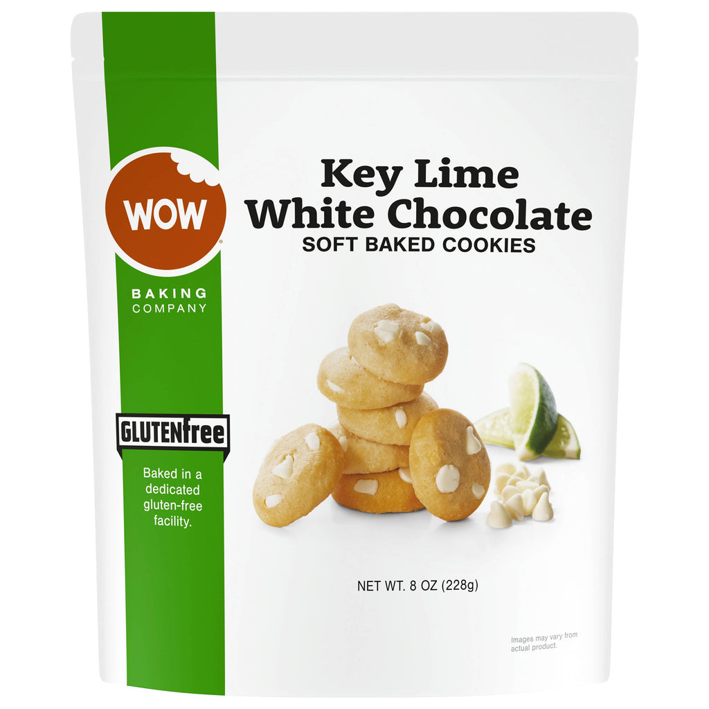Gluten-Free Key Lime White Chocolate Cookie Resealable Bag