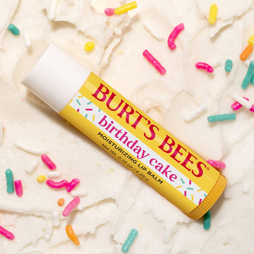 Birthday Cake Lip Balm + Gift Card Holder Blister Box